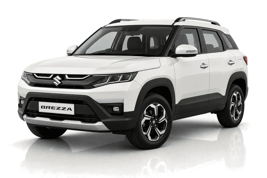 Maruti Brezza self drive rental vehicle in Chandigarh