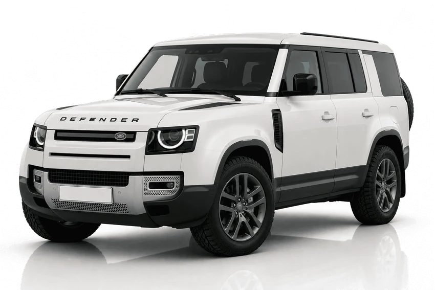 Land Rover Defender self drive rental vehicle in Chandigarh
