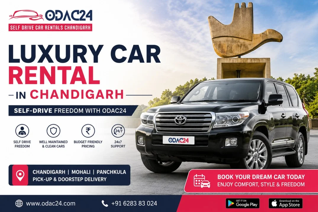 Luxury Car Rental in Chandigarh – Self-Drive Freedom with ODAC24