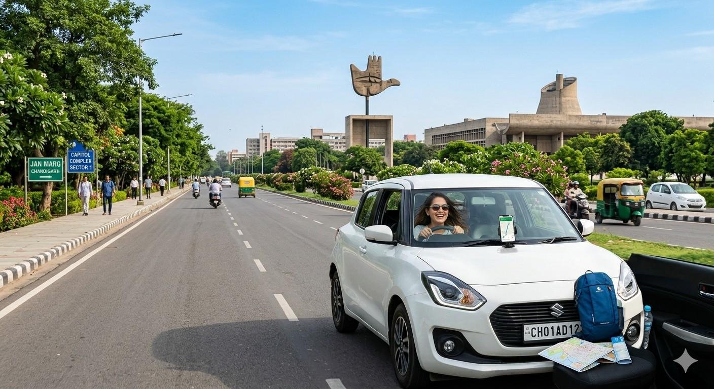 self drive cars rental in chandigarh