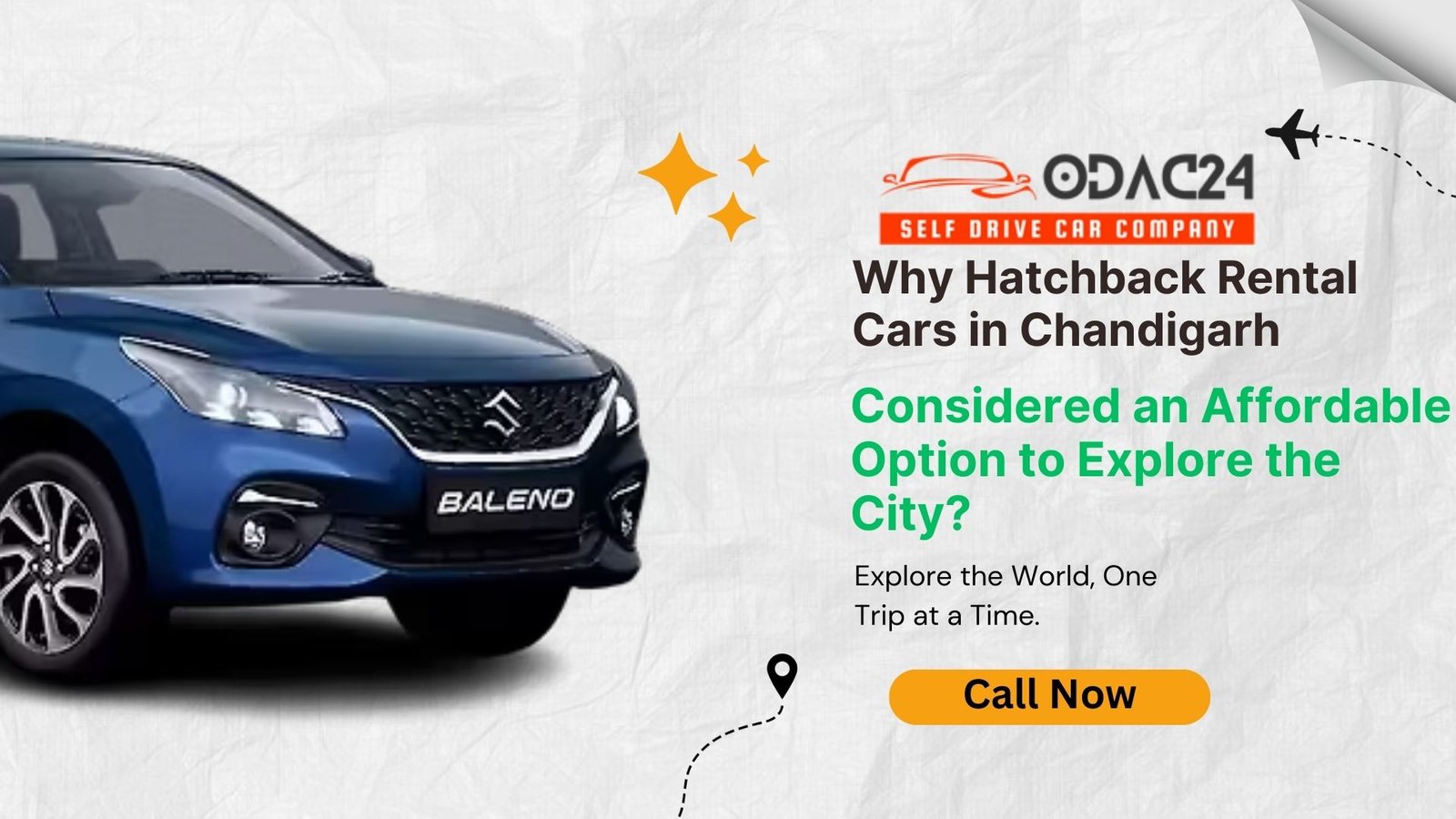 Why Hatchback Rental Cars in Chandigarh Are Considered an Affordable Option to Explore the City?