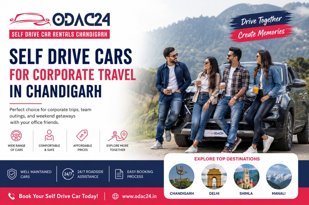 self drive cars in chandigarh for corporate travel