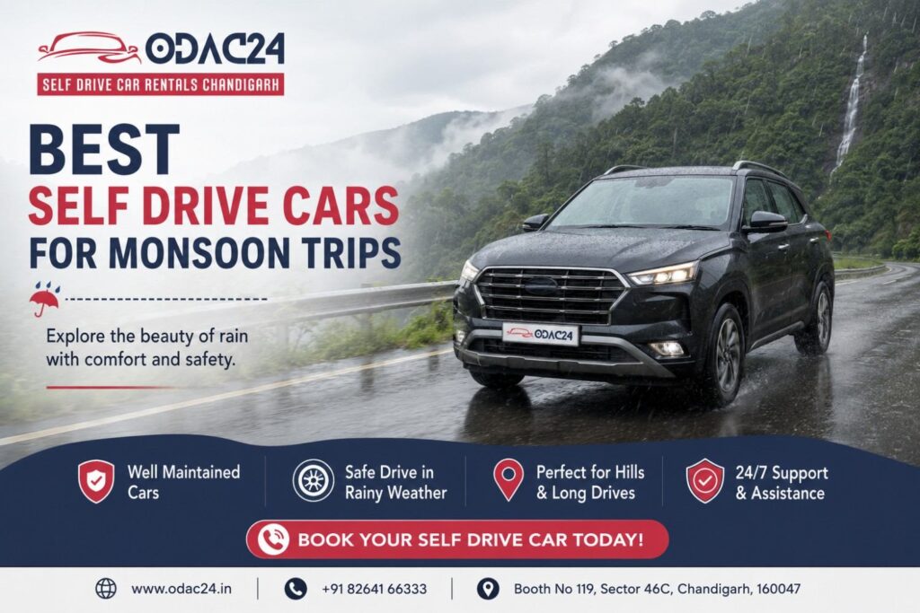 Best Self Drive Cars for Monsoon Trips